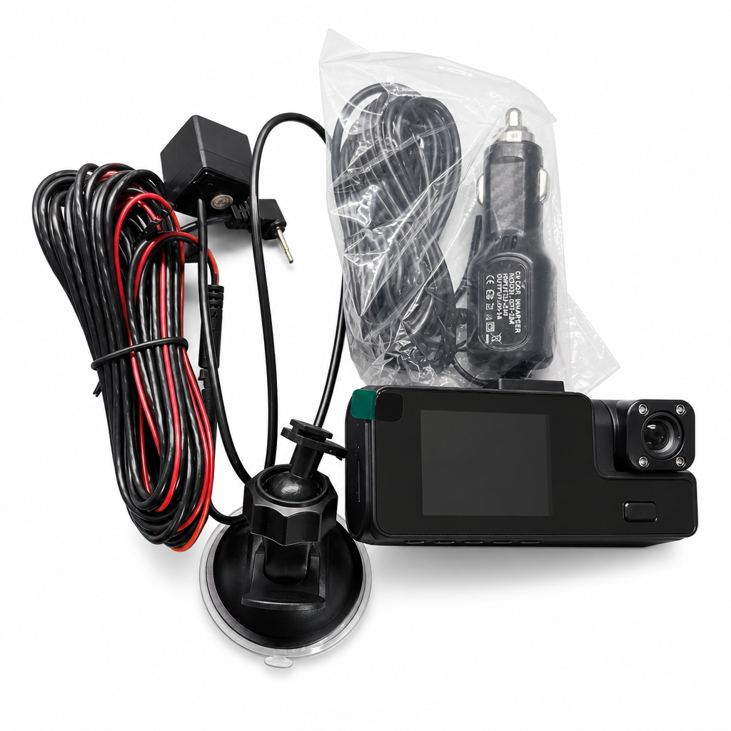 🔥2026 New Arrival🔥 🚗Safe Driving 3 Channel Camera Cycle Video Recorder