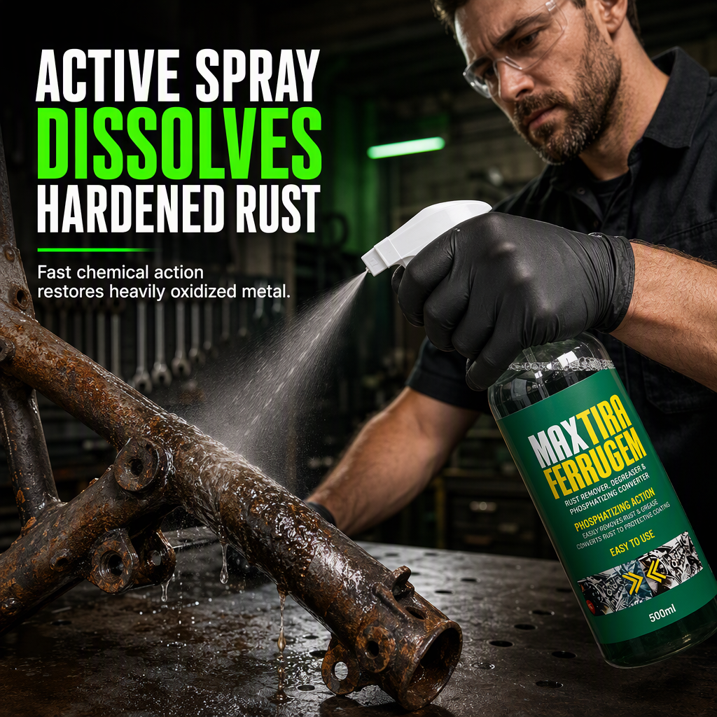 🔧 LIMITED-TIME 50% OFF ✨ 3-in-1 Rust Remover & Phosphating Agent — Degrease, Remove & Prevent 💨