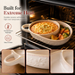 🥳2026 HOT SALE🥳💞50K+ SOLD! 🍲✨ 50% OFF! Retro Ceramic Divided Baking Dish – vintage embossed design, dual compartments keep dips & sides separate, microwave safe. Elegant dining for every occasion! ❤️✅