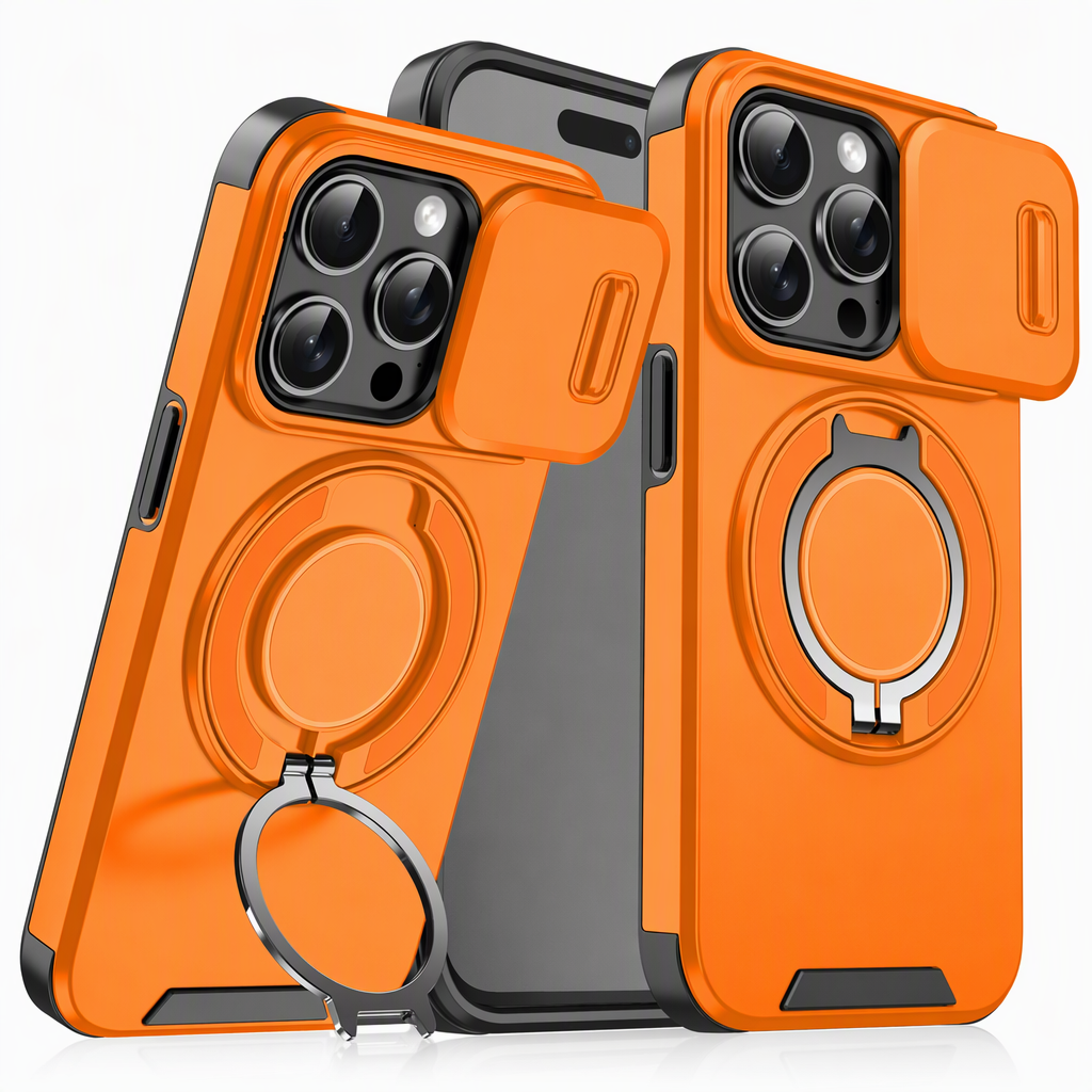 📱 50% OFF! ✨ Heavy-Duty Armor Shockproof Phone Case – Patented Sliding Camera Shield, Built-In Foldable Kickstand, Dual-Layer 10FT Drop Protection & Non-Slip Tire-Tread Grip – 6 Colors 🛡️