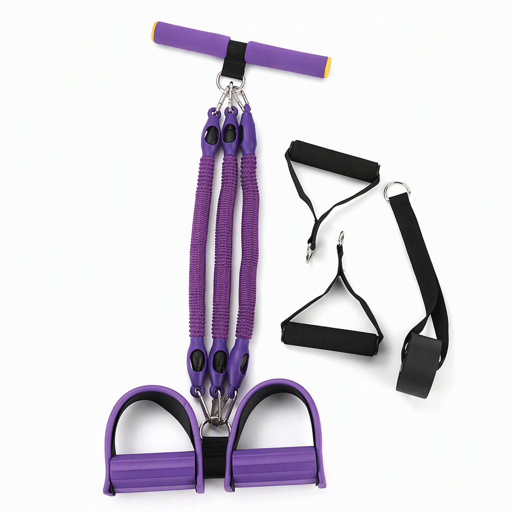 📢📢 50% OFF ⏰ Multifunctional Pedal Resistance Band, Elastic Pull Rope
