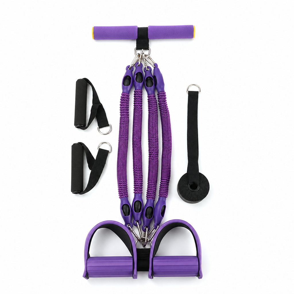 📢📢 50% OFF ⏰ Multifunctional Pedal Resistance Band, Elastic Pull Rope