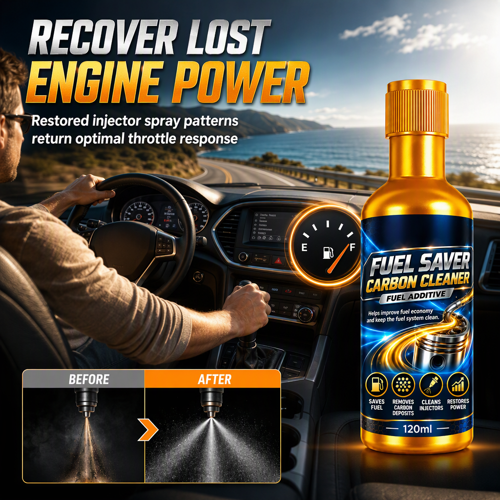 🚗 50% Off Now ✨ Car System Cleaner Additive — Injector Cleanse & Carbon Removal ⛽
