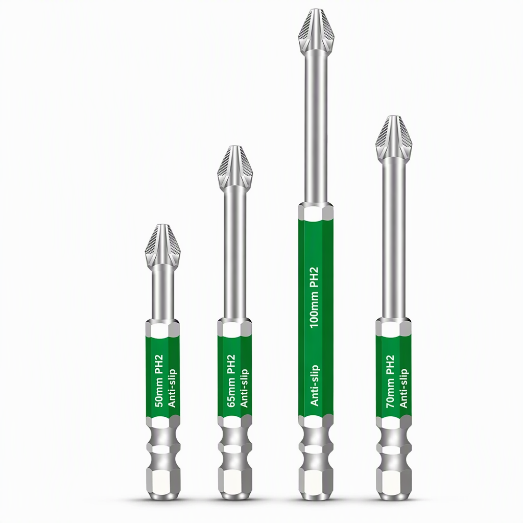 🔥 50% OFF 🔧 Magnetic Phillips Screwdriver Bit Set – Impact Resistant Non-Slip Bits for Electric Screwdrivers ✨