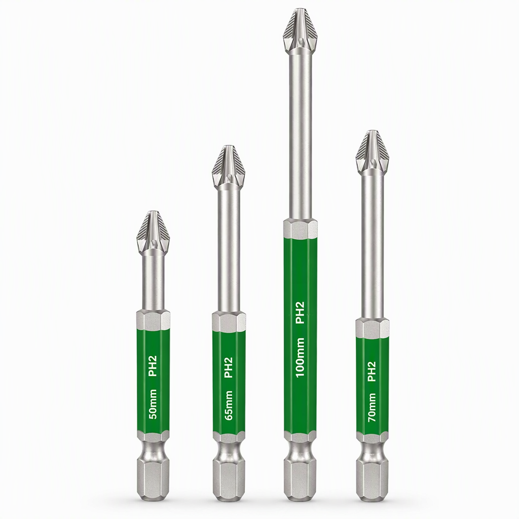 🔥 50% OFF 🔧 Magnetic Phillips Screwdriver Bit Set – Impact Resistant Non-Slip Bits for Electric Screwdrivers ✨