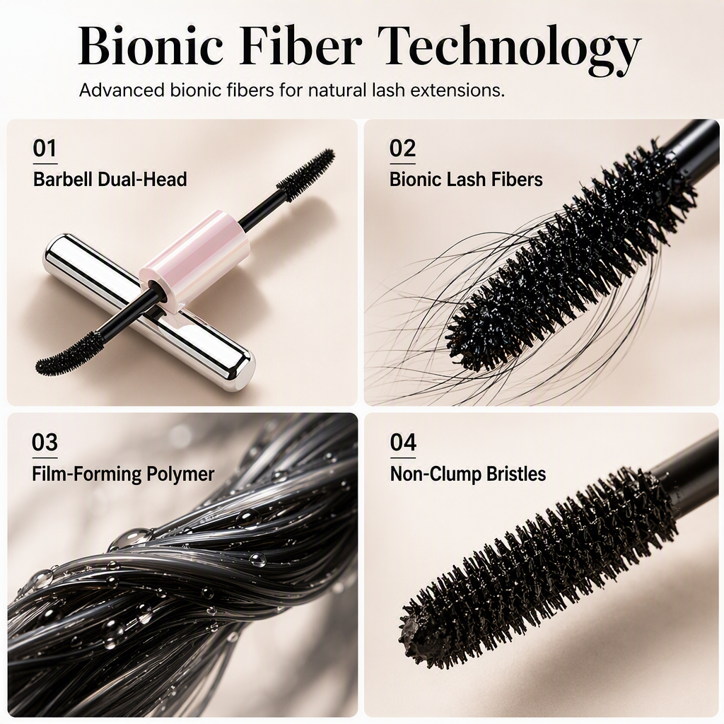 🎁1 +1 Free🏆💥110K+ SOL✨👁️Double-Ended Waterproof Volumizing Mascara💃