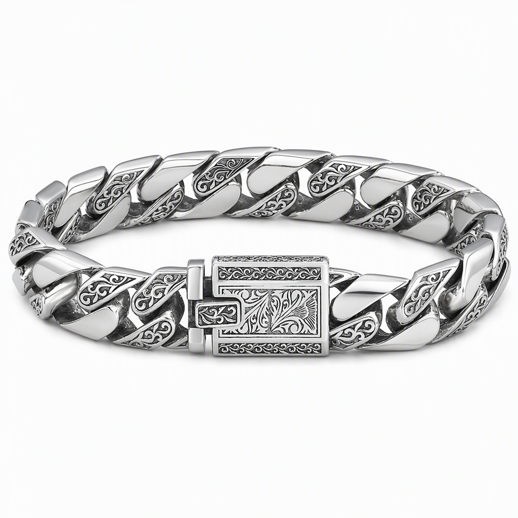 💎 50% OFF! ⛓️ Punk Arabesque Chain – Korean-style couples jewelry & gift-ready ✨
