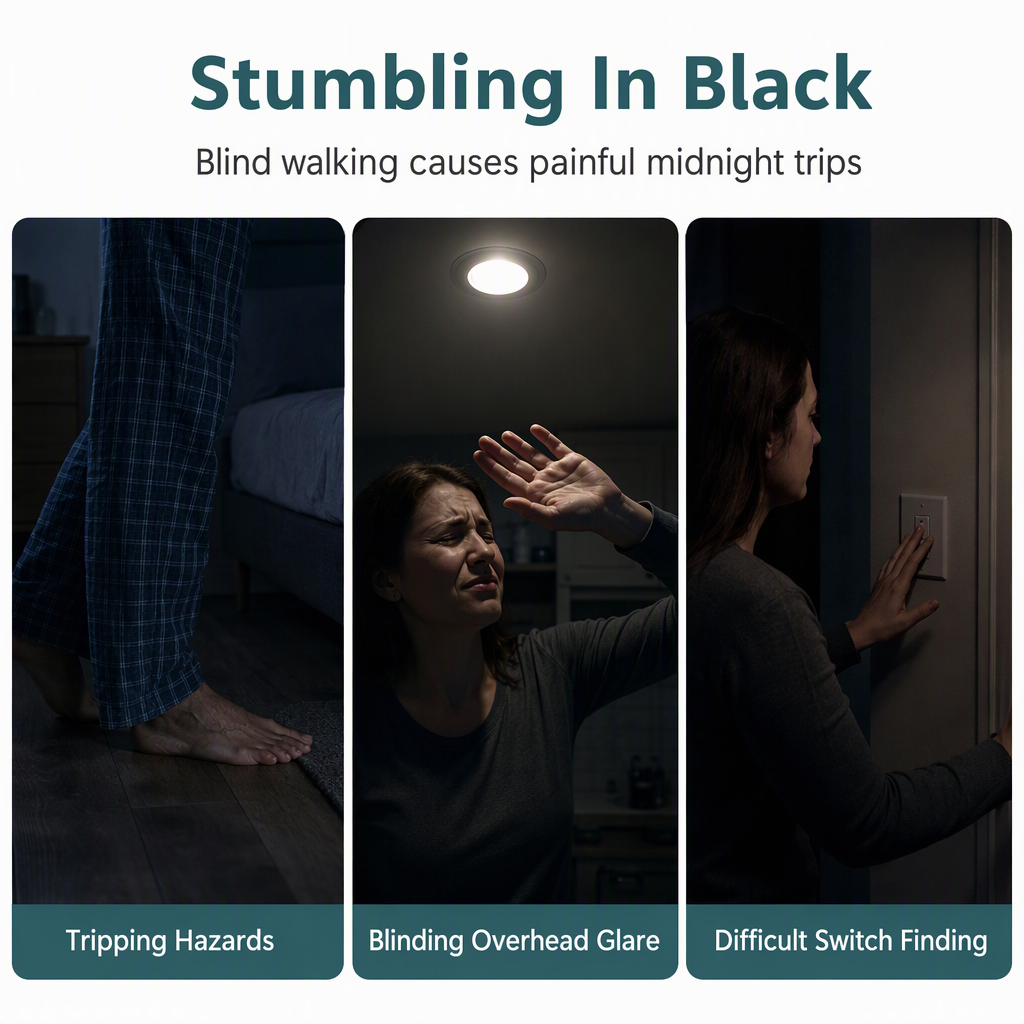 ✨ LIMITED-TIME 50% OFF ✨💡 Smart Rechargeable Wireless LED Motion Sensor Night Light – Smart Lighting for Every Corner 🌙✨