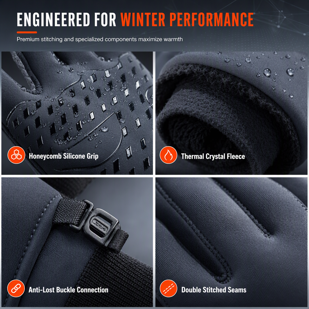 🧤 LIMITED-TIME 50% OFF! ❄️ High-quality Thermal Gloves – Warm, Touchscreen, Non-slip ✨