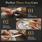 🍽️ LIMITED-TIME 50% OFF! ✨ 304 Stainless Steel Cutlery Set – Slim Elegant, Mirror Polished, Comfort Grip 🥂