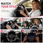 ⏳Time-Limited Special⏰Universal 38cm Ringless Silk Steering Wheel Cover Printed Breathable Car Wheel Protector for All Seasons