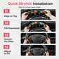 ⏳Time-Limited Special⏰Universal 38cm Ringless Silk Steering Wheel Cover Printed Breathable Car Wheel Protector for All Seasons