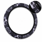 ⏳Time-Limited Special⏰Universal 38cm Ringless Silk Steering Wheel Cover Printed Breathable Car Wheel Protector for All Seasons