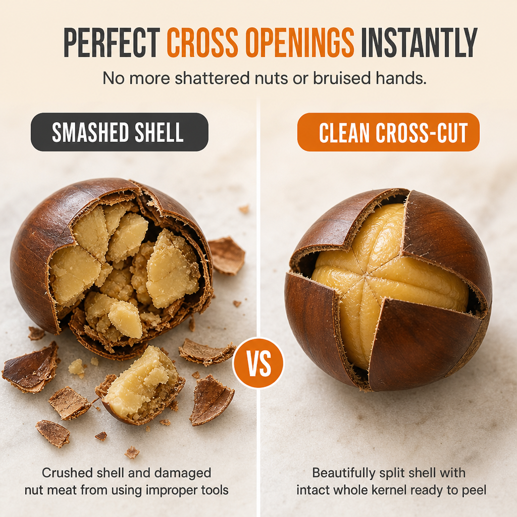 🌰Last Day Promotion 50% OFF🔥Stainless Steel Chestnut and Nut Cracker