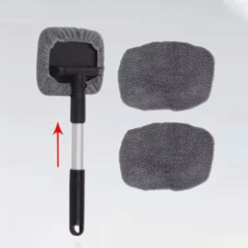 🥳2026 HOT SALE🥳💞50K+ SOLD! 🧲🌀 50% OFF! Dual Magnetic Car Window Cleaner – cleans both sides in one pass, extendable handle & reusable microfiber cloths. Streak-free glass, inside & out! 🚗✨