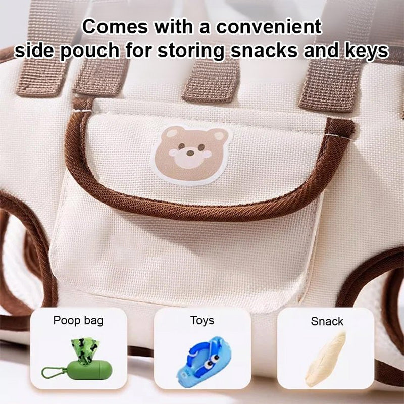 🐾 50% Off Now ✨ Portable Pet Carrier Sling Bag — Breathable & Padded Strap 🎒