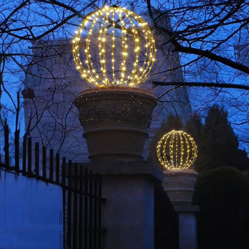 📢📢50% OFF !! ⏰Hanging LED Sphere Decoration Light