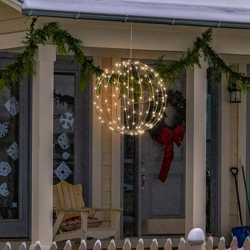 📢📢50% OFF !! ⏰Hanging LED Sphere Decoration Light