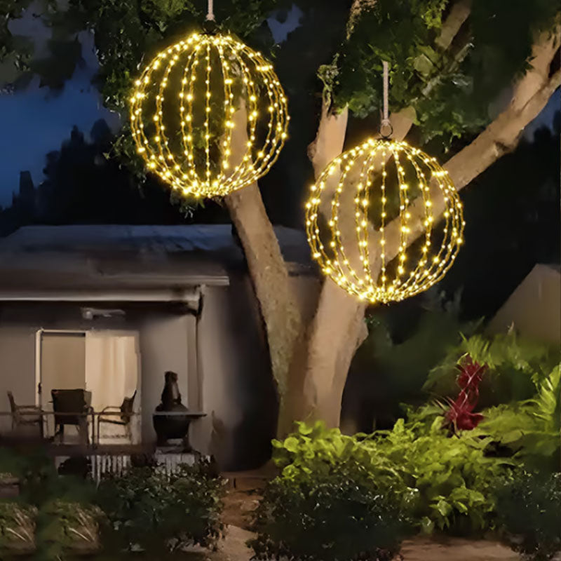 📢📢50% OFF !! ⏰Hanging LED Sphere Decoration Light