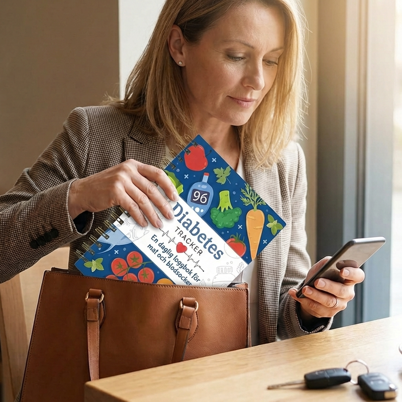📘 50% OFF! ✨ Comprehensive Daily Diabetes Log Book & Food GI Tracker Journal – All-in-One Glucose Insulin Medication Tracking, Built-in Glycemic Index Food Guide, Weekly Meal Planner & Doctor Visit Log – Compact A5 🩺