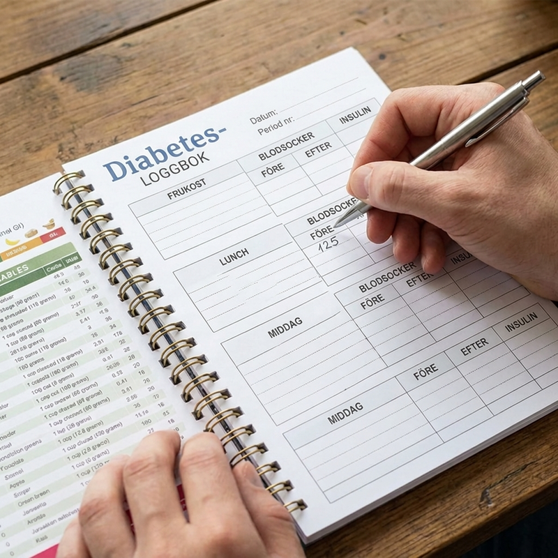 📘 50% OFF! ✨ Comprehensive Daily Diabetes Log Book & Food GI Tracker Journal – All-in-One Glucose Insulin Medication Tracking, Built-in Glycemic Index Food Guide, Weekly Meal Planner & Doctor Visit Log – Compact A5 🩺
