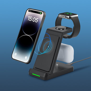 3 in 1 Charging Station Wireless Charger for iPhone