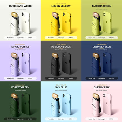 Dual-Purpose Portable Capsule Umbrella