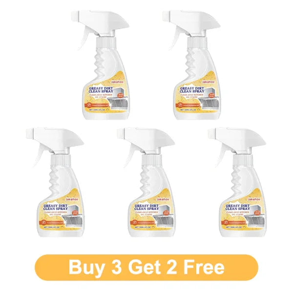 🧴 BUY 2 GET 1 FREE! ✨ Multi-Purpose Kitchen Heavy Oil Cleaner Spray – Powerful Degreasing, Easy Spray & Food-Safe Formula 🍳🔥