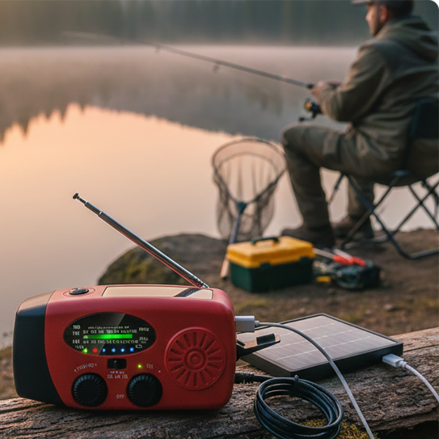 📻 LIMITED-TIME 50% OFF! ⚡ Multifunctional Solar Emergency Radio – Self-charging, Alert-ready, Compact ✨