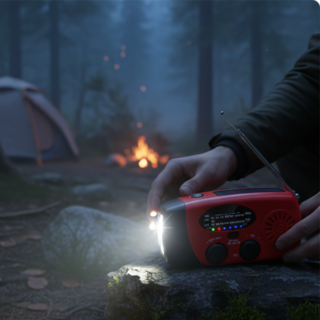📻 LIMITED-TIME 50% OFF! ⚡ Multifunctional Solar Emergency Radio – Self-charging, Alert-ready, Compact ✨