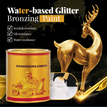 🎁Hot Sale 49% OFF⏳Water-based Glitter Bronzing Paint - clarioy
