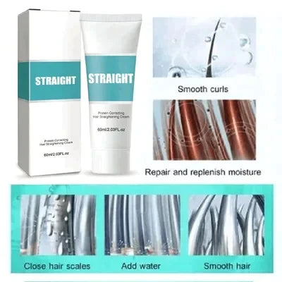 🔥Buy 3 Free 2🔥Silk & Keratin Hair Straightening Cream