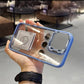 iphone case with mirror frame lens film cover - clarioy