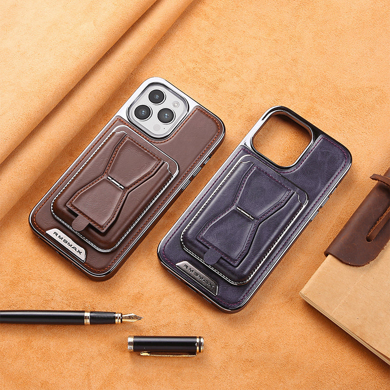 Luxury Business Leather iPhone Case - clarioy