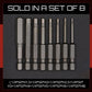 S2 Steel Magnetic Hexagon Bit Set - clarioy