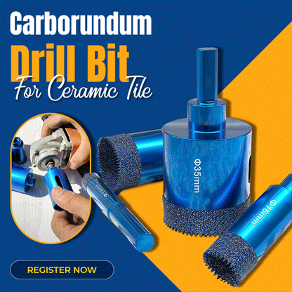 Carborundum Drill Bit for Ceramic Tile - clarioy
