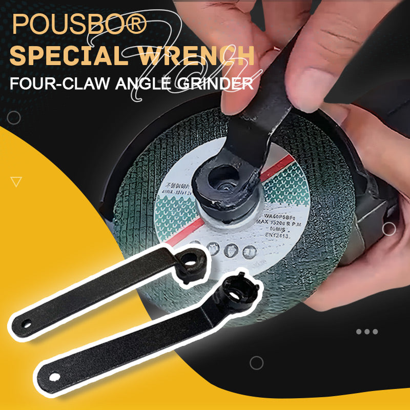 Pousbo® Special Wrench For Four-Claw Angle Grinder - clarioy