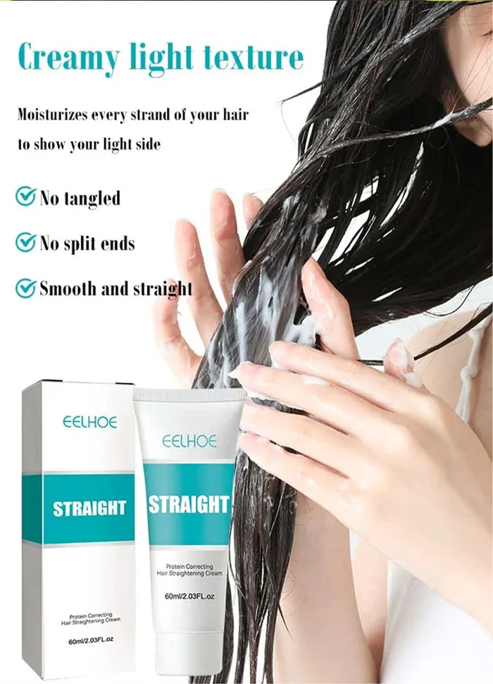 🔥Buy 3 Free 2🔥Silk & Keratin Hair Straightening Cream