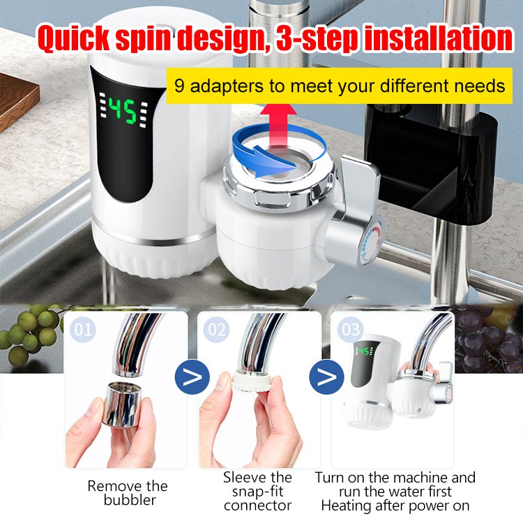 🔥New Year Special 49% OFF🔥 Installation-free Warm Water Faucet