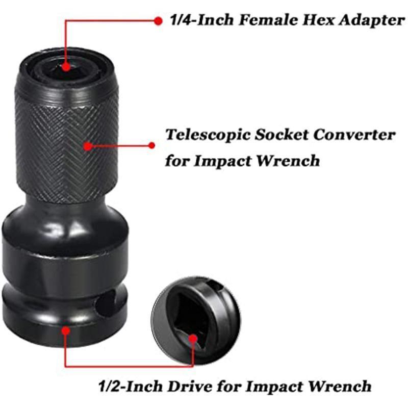 Hex Shank Socket Converter - clarioy