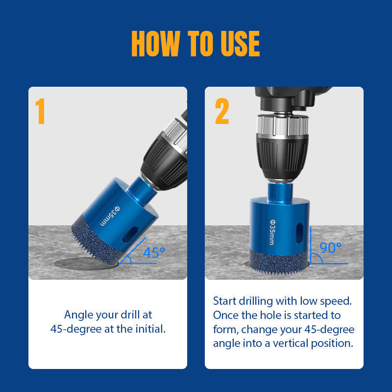 Carborundum Drill Bit for Ceramic Tile