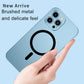 Magnetic Charging  Bumper Matte Case Cover for iPhone