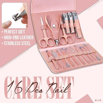 🎊Christmas Pre-sale - 50% Off🎊16 PCS Nail Care Set（Ten colors） - clarioy
