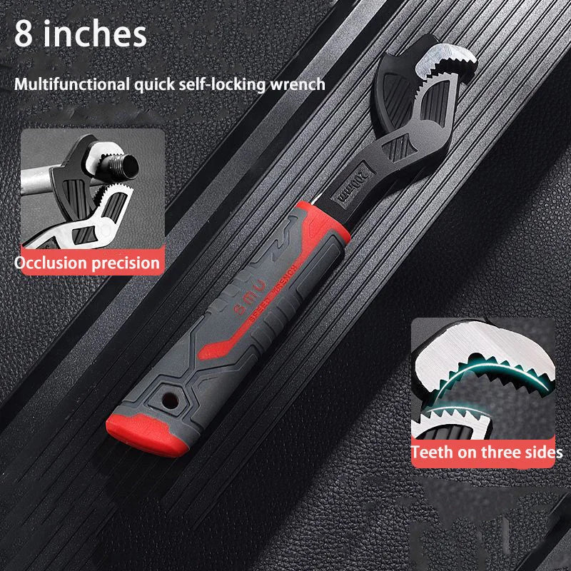 Industrial Grade Multifunctional Self-locking Pipe Wrench Tool