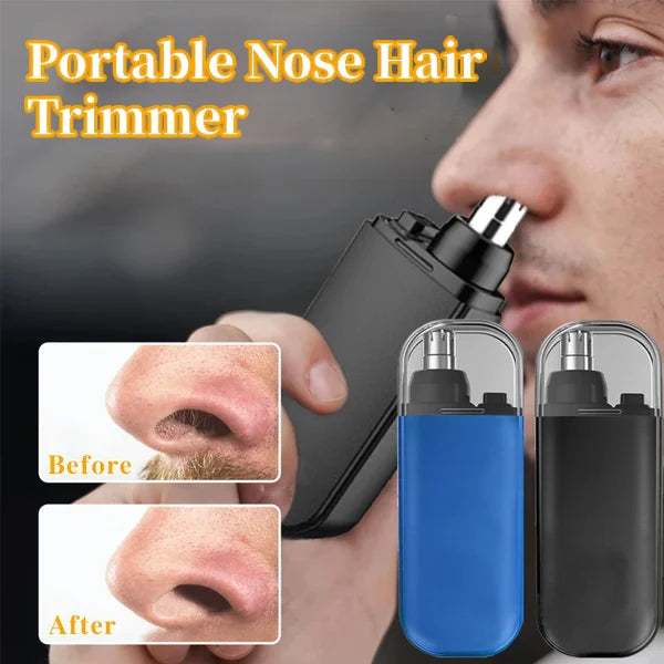 🔥Portable Nose Hair Trimmer (Painless & Precision)
