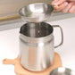 🔥Free shipping✈️304 Stainless Steel, Large Capacity, Versatile Oil Filter Vessel - clarioy