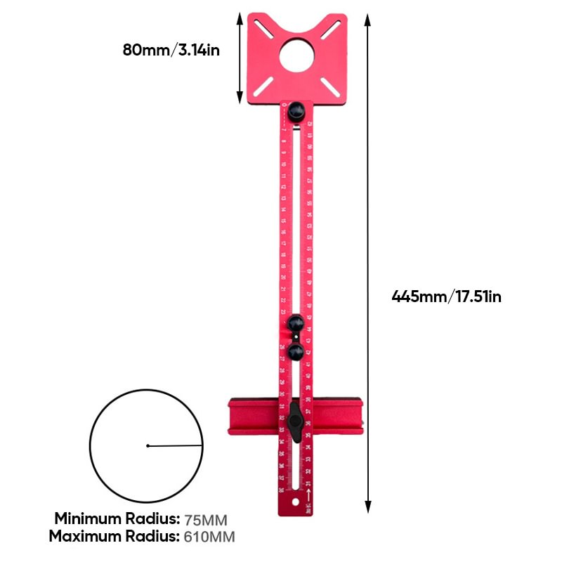 3 in 1 Router Milling Groove Bracke - clarioy