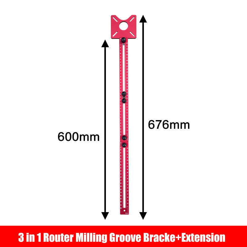 3 in 1 Router Milling Groove Bracke - clarioy