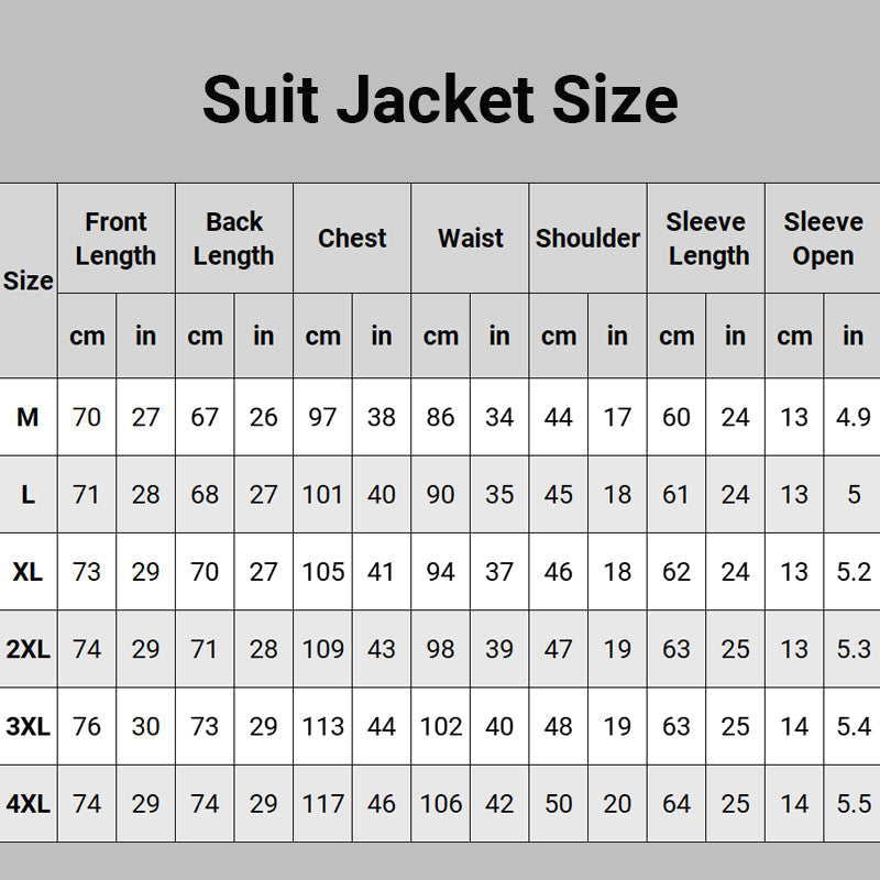 Men’s Slim Fit Formal Suit