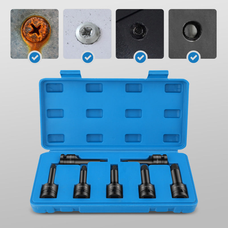 [Professional grade]Damaged Screw Extractor Set（50% OFF）